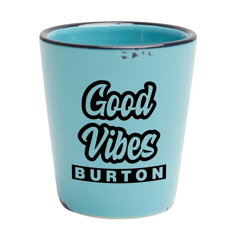 Distressed Camp Stone Shot Glass