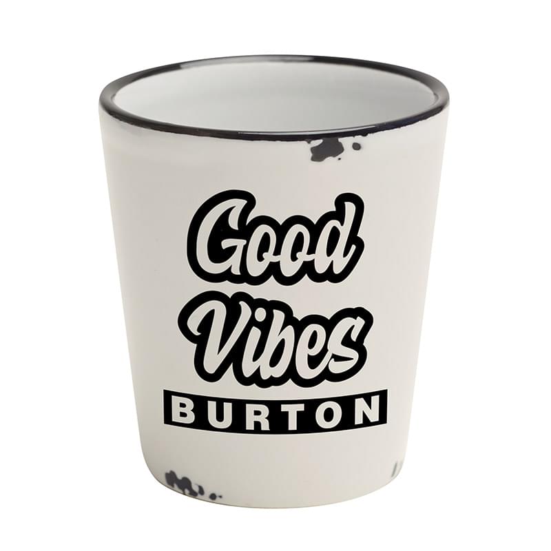 Distressed Camp Stone Shot Glass