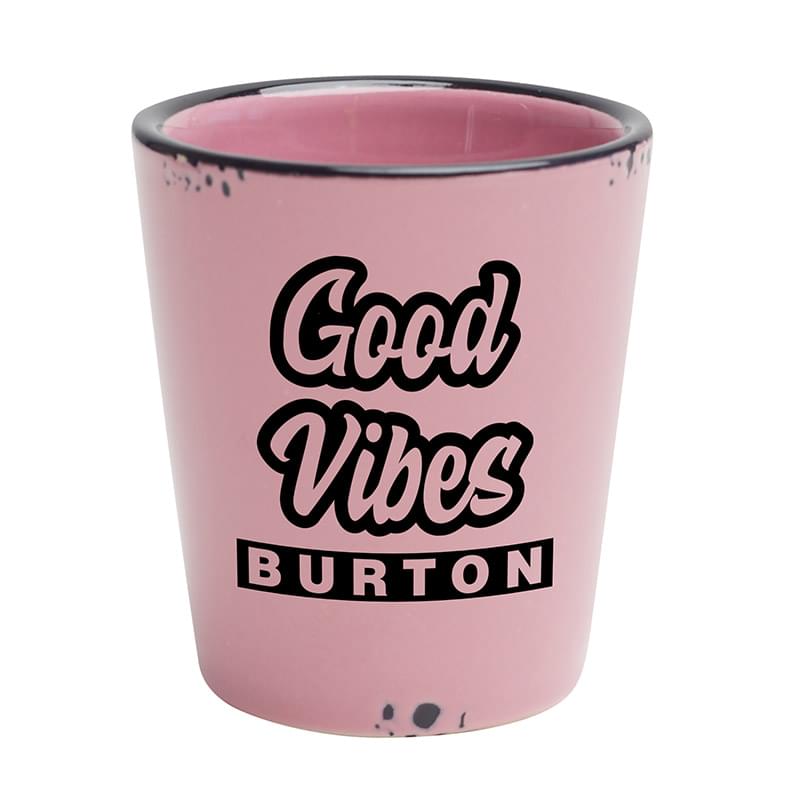 Distressed Camp Stone Shot Glass