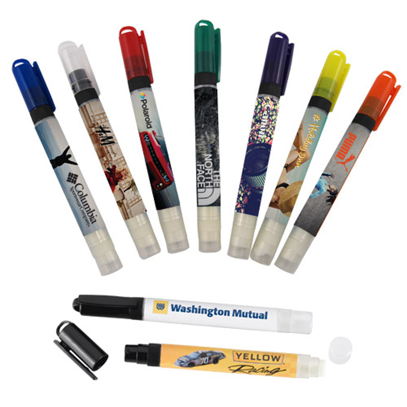 Hand Sanitizer Spray with Lip Balm Combo