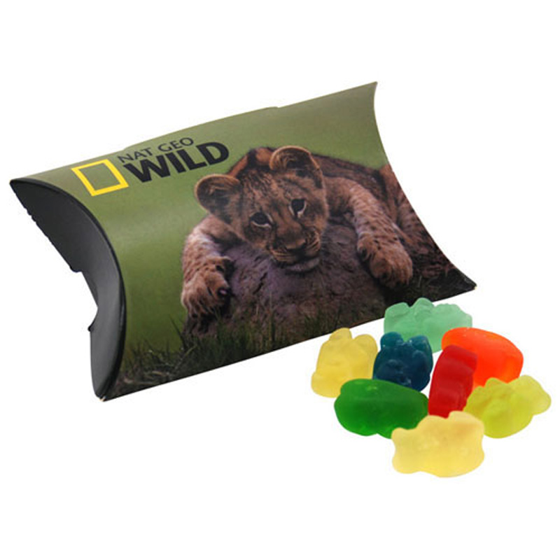Pillow Box with Gummy Bears