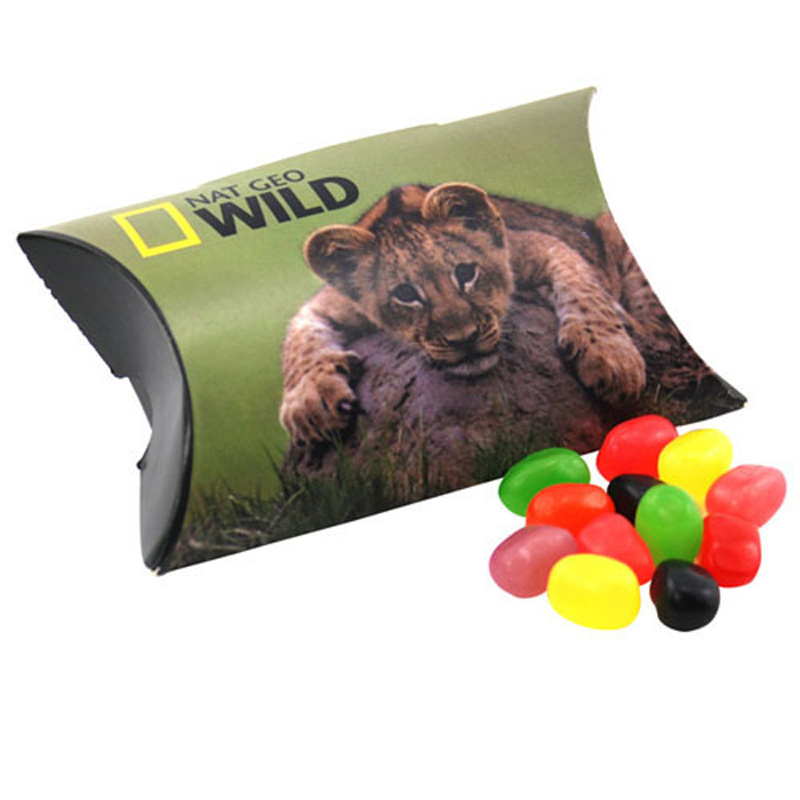 Pillow Box with Jelly Beans