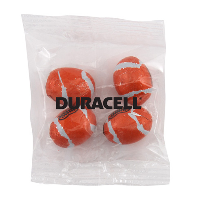 Snack Bag with Chocolate Footballs