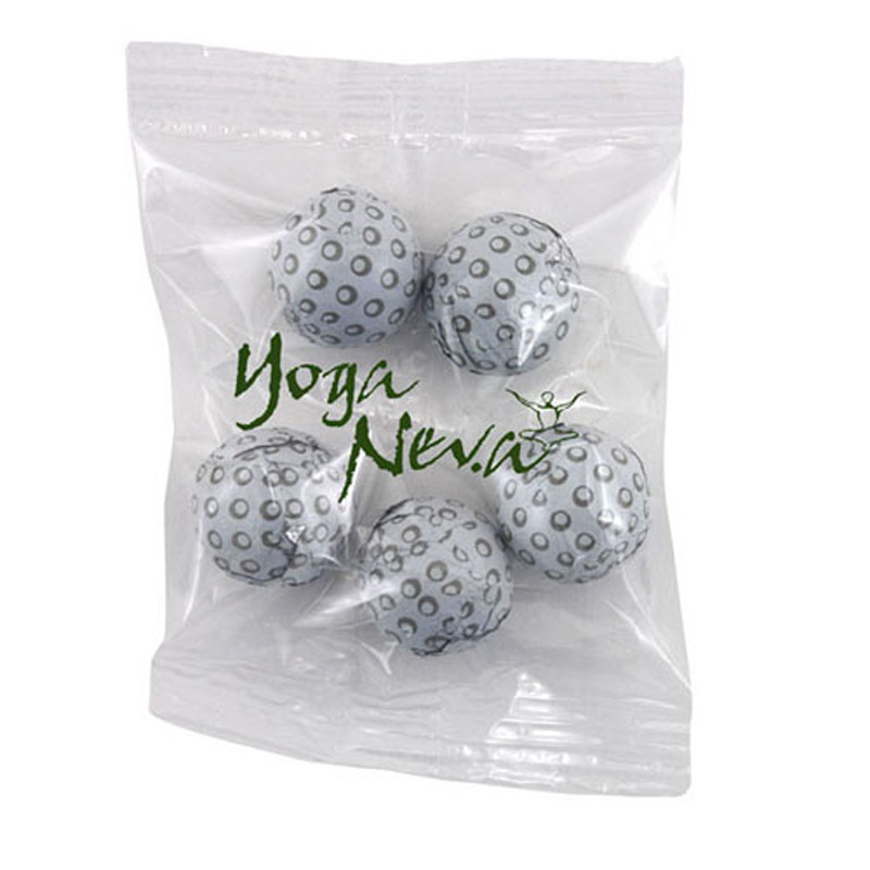 Snack Bag with Chocolate Golf Balls