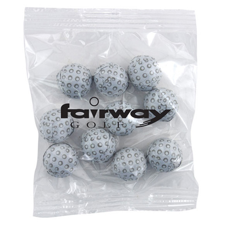 Snack Bag with Chocolate Golf Balls