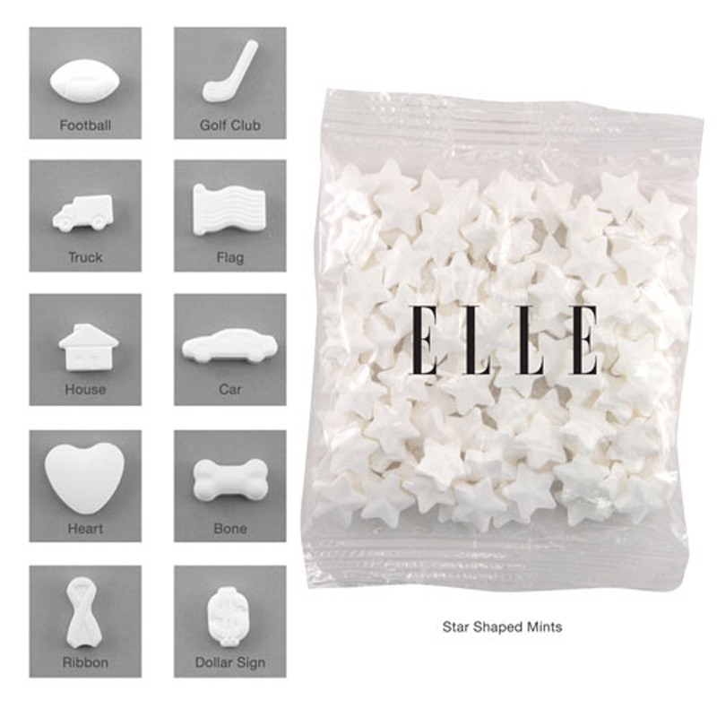 Snack Bag with Shaped Mints