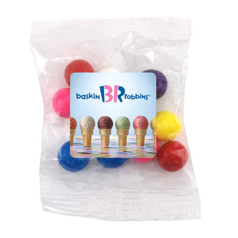 Snack Bag with with Gumballs