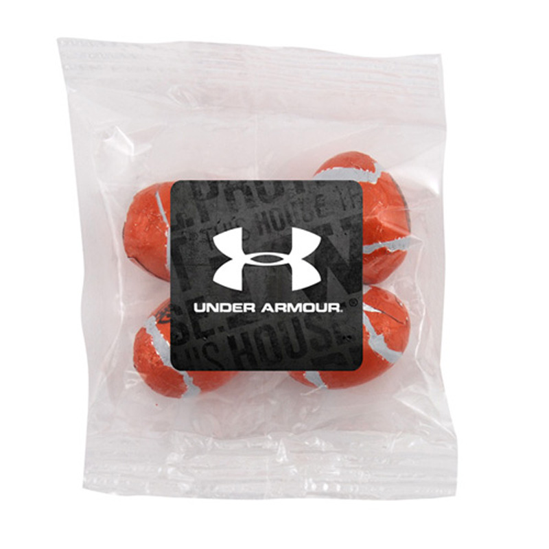 Snack Bag with Choc. Footballs