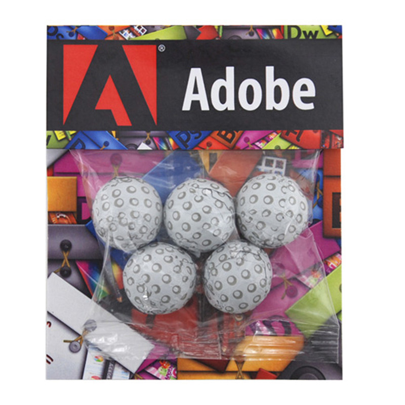 Billboard Bag with Choc. Golf Balls