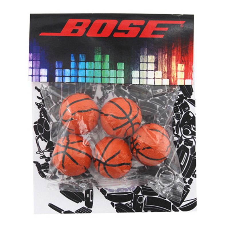 Billboard Bag with Choc. Basketballs