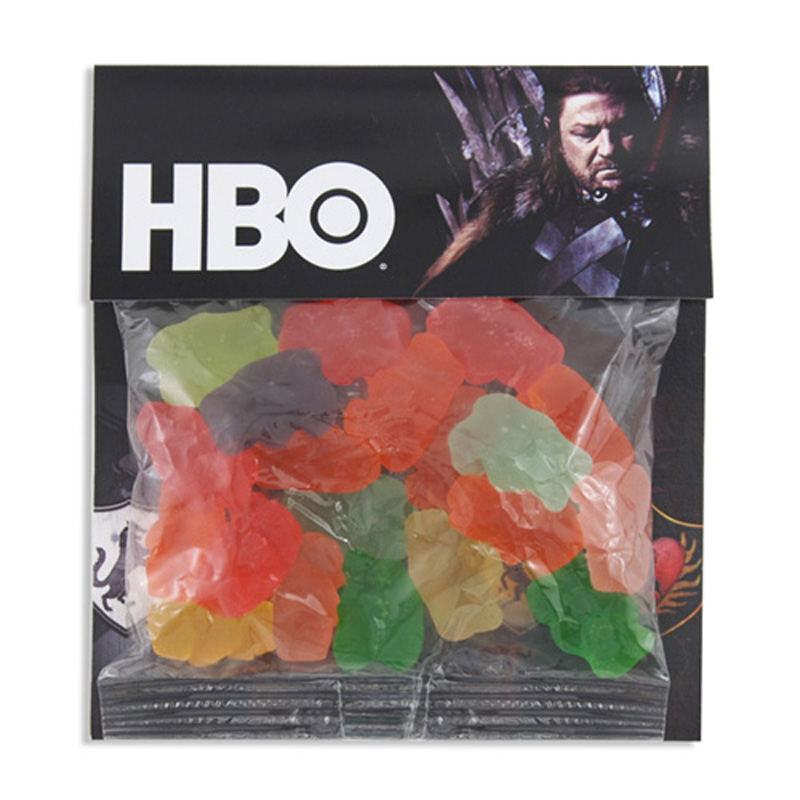 Billboard Bag with Gummy Bears