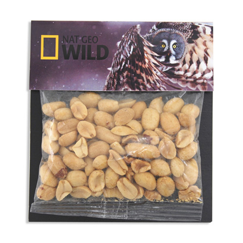 Billboard Bag with Peanuts