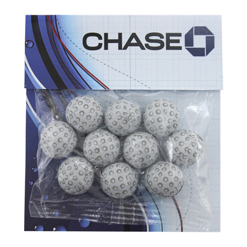 Billboard Bag with Choc. Golf Balls