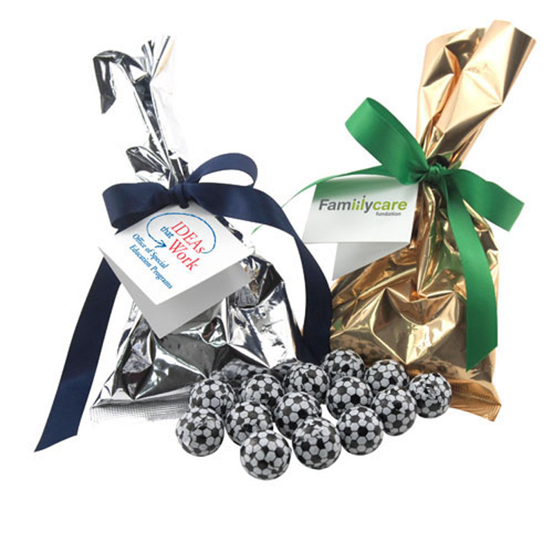 Mug Stuffer with Chocolate Soccer Balls