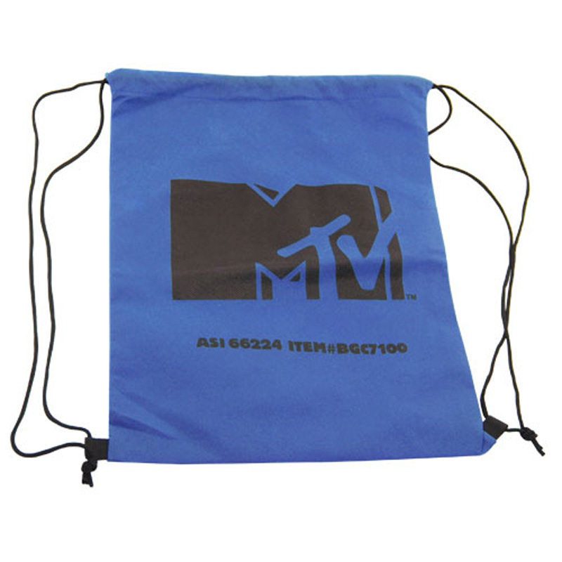 Non Woven Drawstring Backpack - Full Color