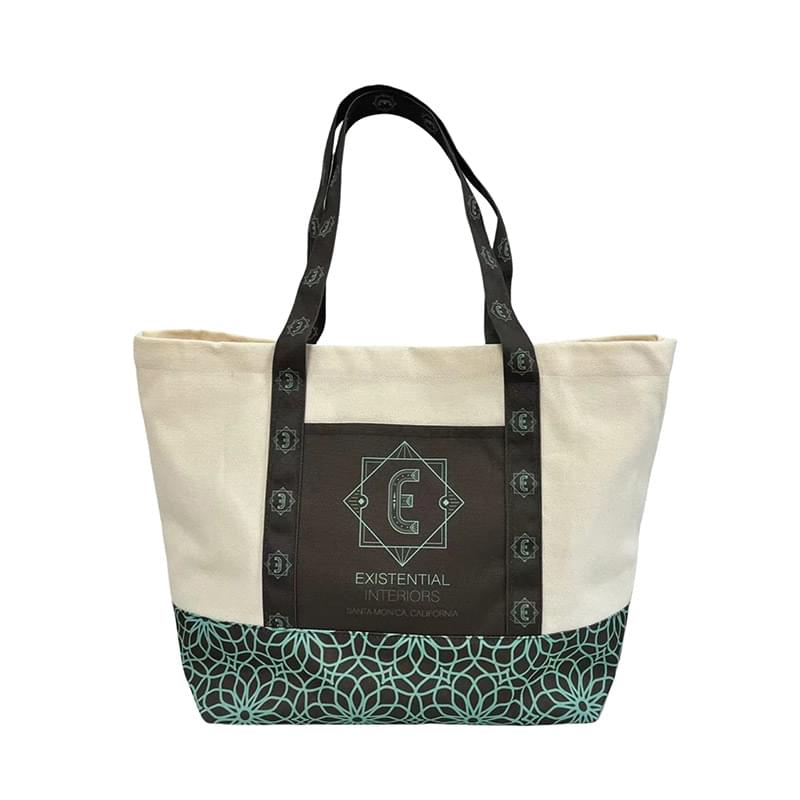 Custom Large rPET Canvas Tote