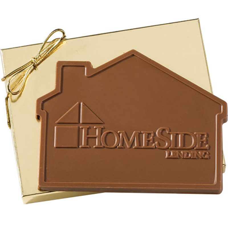 3.2 oz House Custom Chocolate in Gift Box