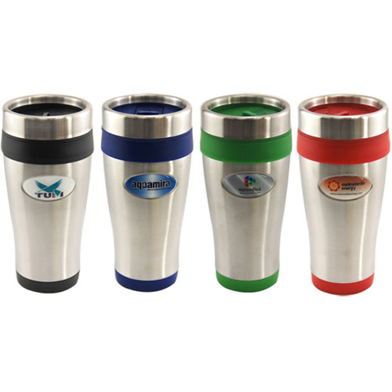 16 oz Full Color Dome Insulated Travel Tumbler