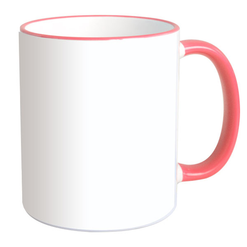 Mug 11oz with Colored Accents - Full Color