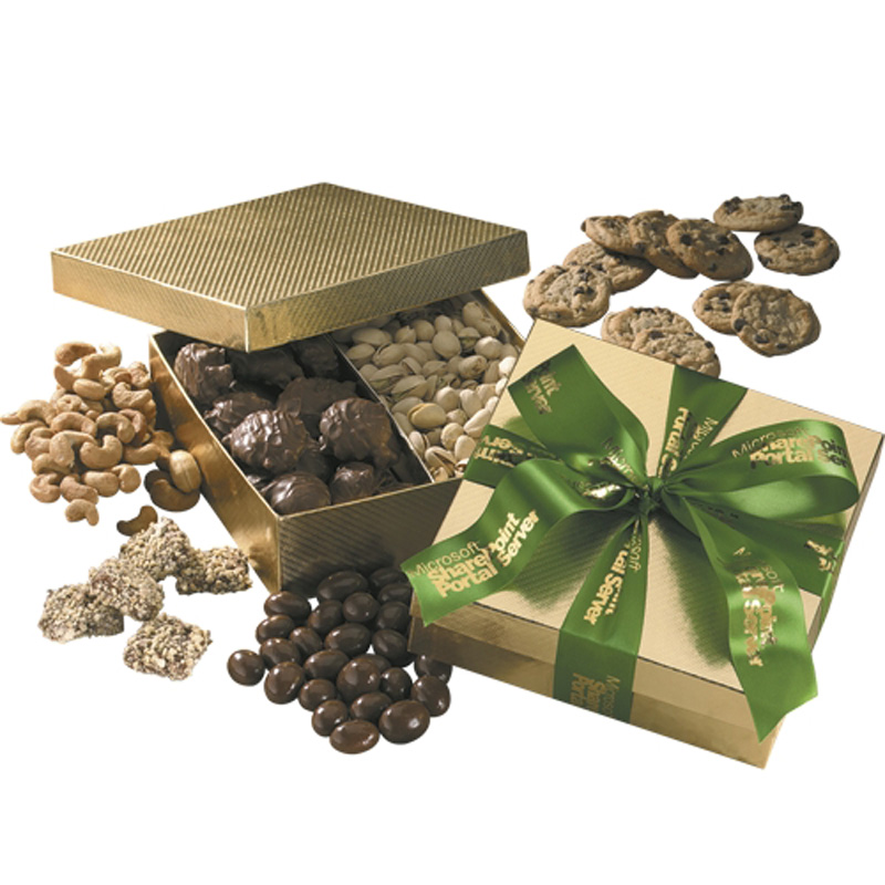 Gift Box with Chocolate Basketballs
