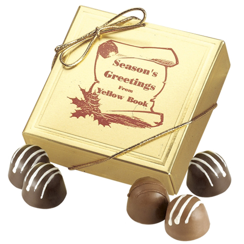 4 Chocolate Truffle Gift Box