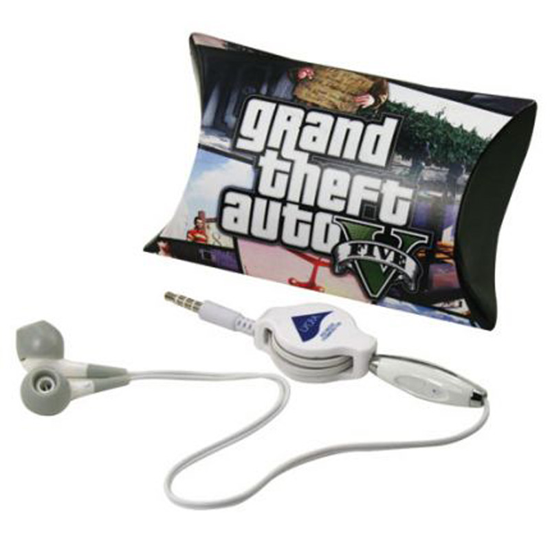 Earbuds in Pillow Pack