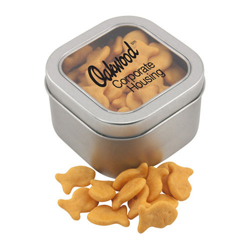 Window Tin with Goldfish
