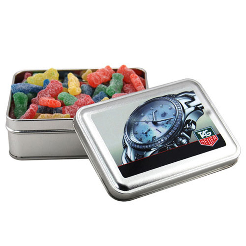 Tin with Sour Patch Kids