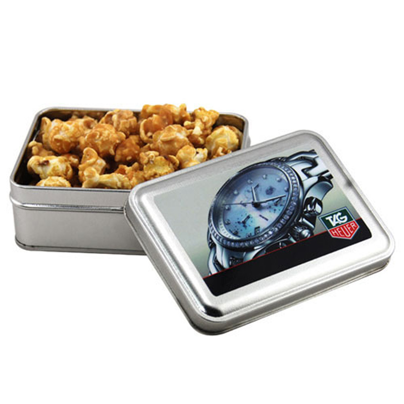 Tin with Caramel Popcorn