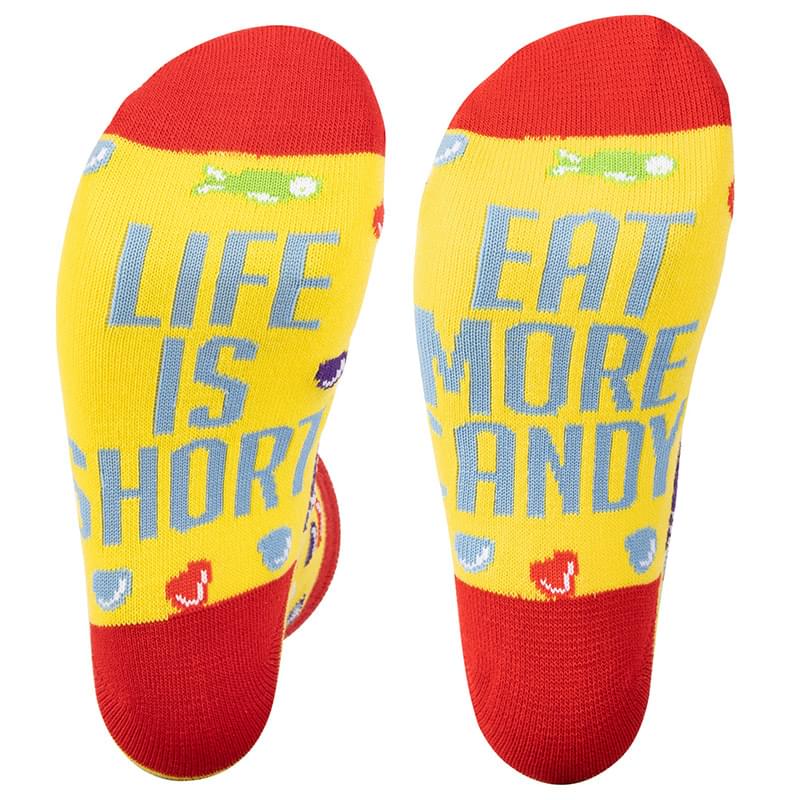ACE Life Is Short, Eat More Candy Dress Socks