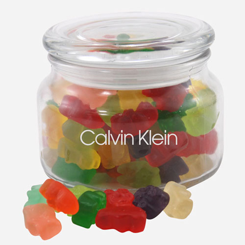 Jar with Gummy Bears