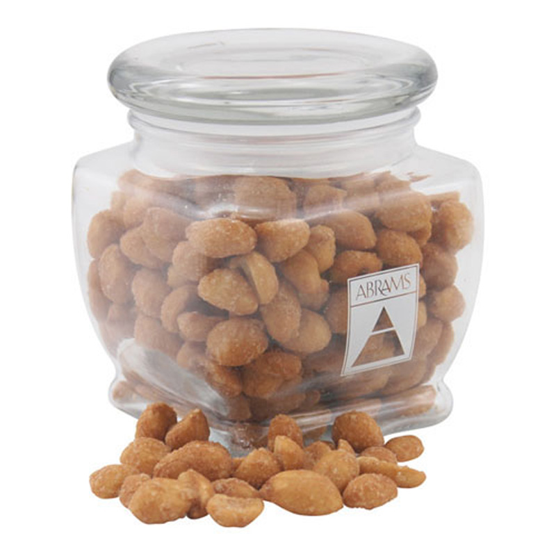 Jar with Honey Roasted Peanuts