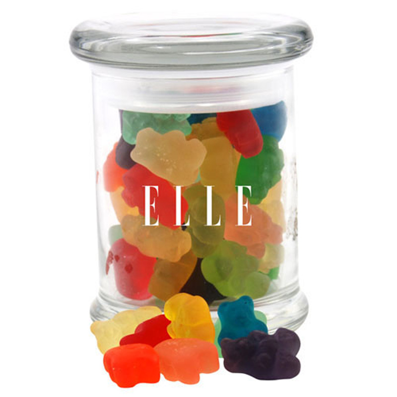 Jar with Gummy Bears