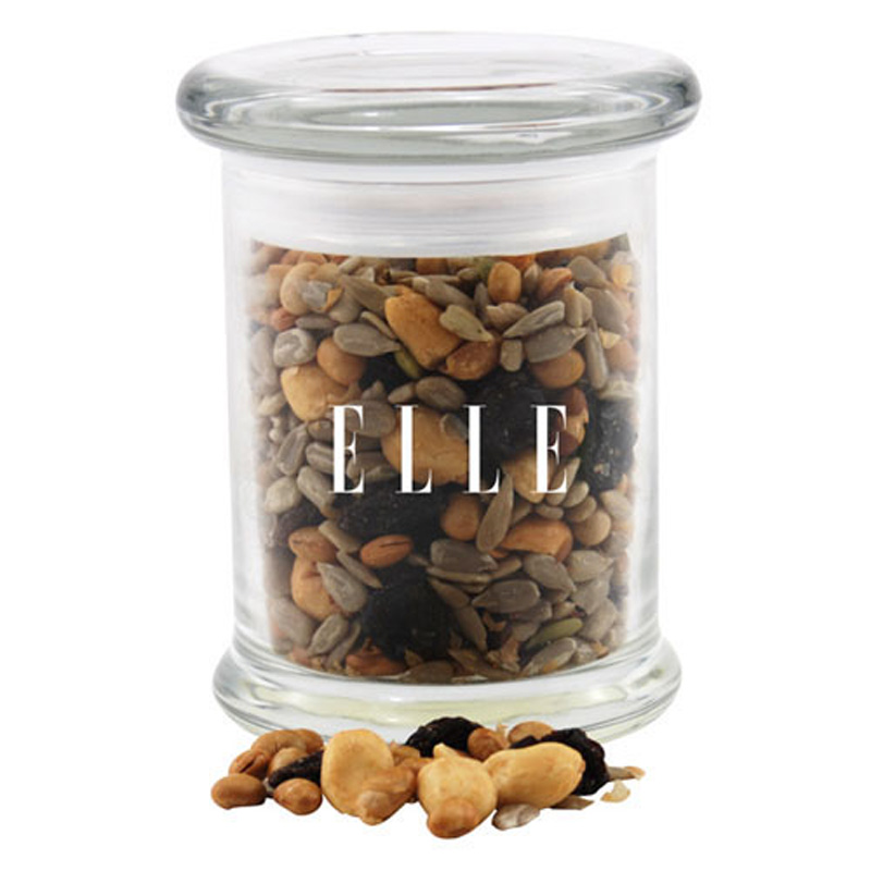 Jar with Trail Mix