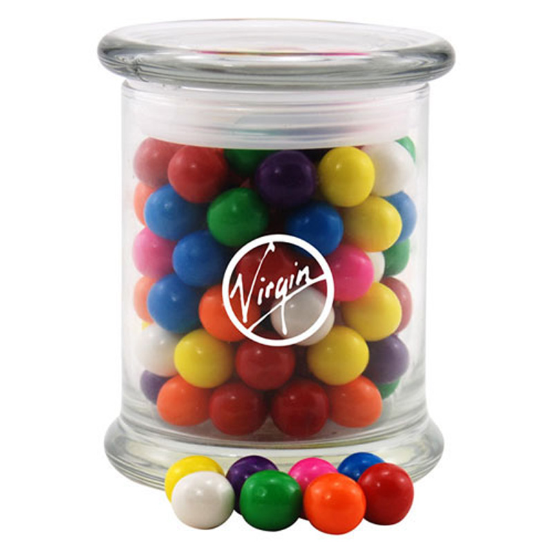 Jar with Gumballs