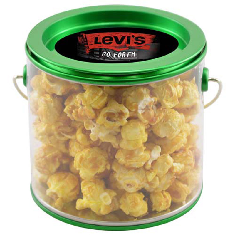 Tin Pail with Caramel Popcorn