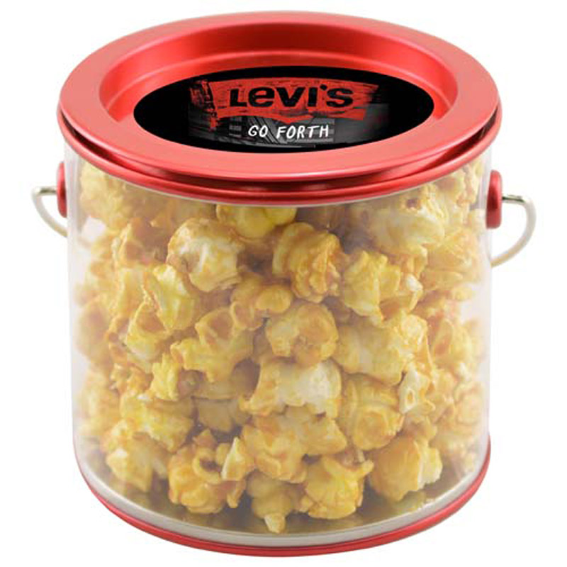 Tin Pail with Caramel Popcorn