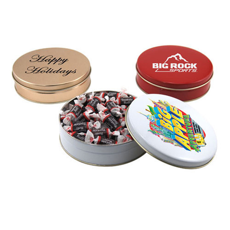Gift Tin with Tootsie Rolls