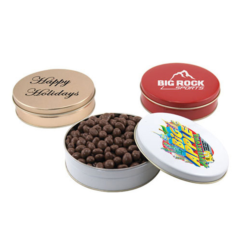 Gift Tin with Choc Covered Peanuts
