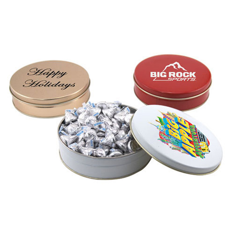 Gift Tin with Hershey Kisses