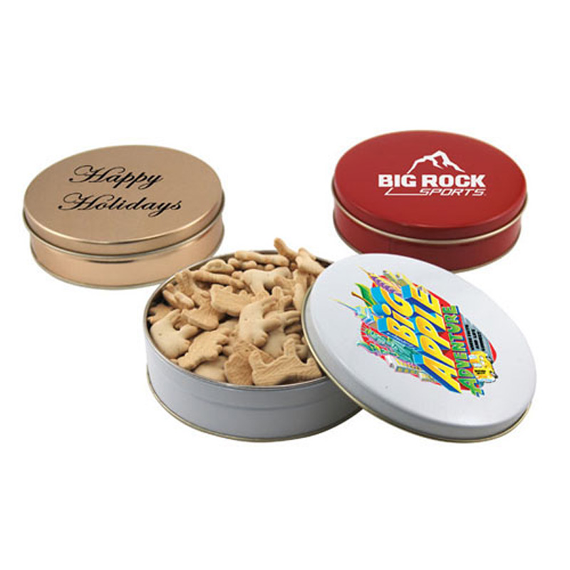 Gift Tin with Animal Crackers