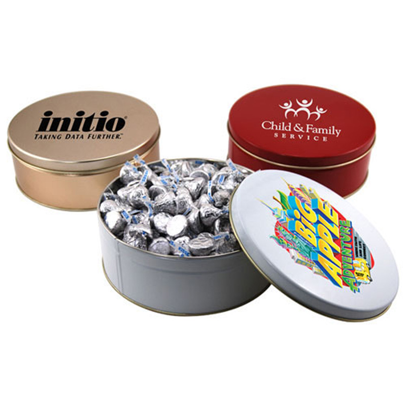Gift Tin with Hershey Kisses