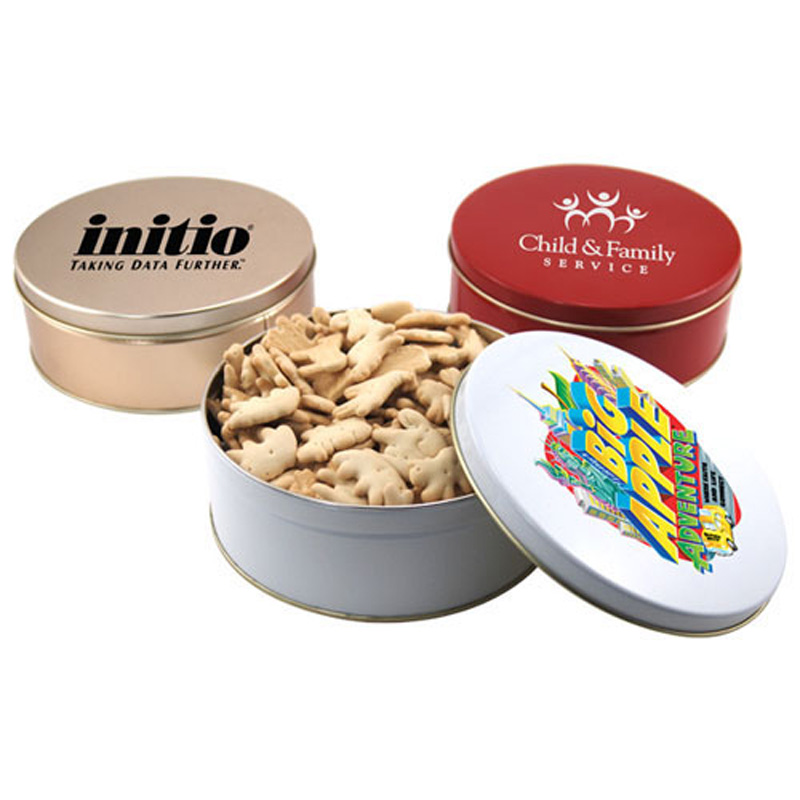 Gift Tin with Animal Crackers