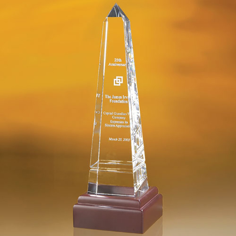 Bally Grooved Obelisk Award