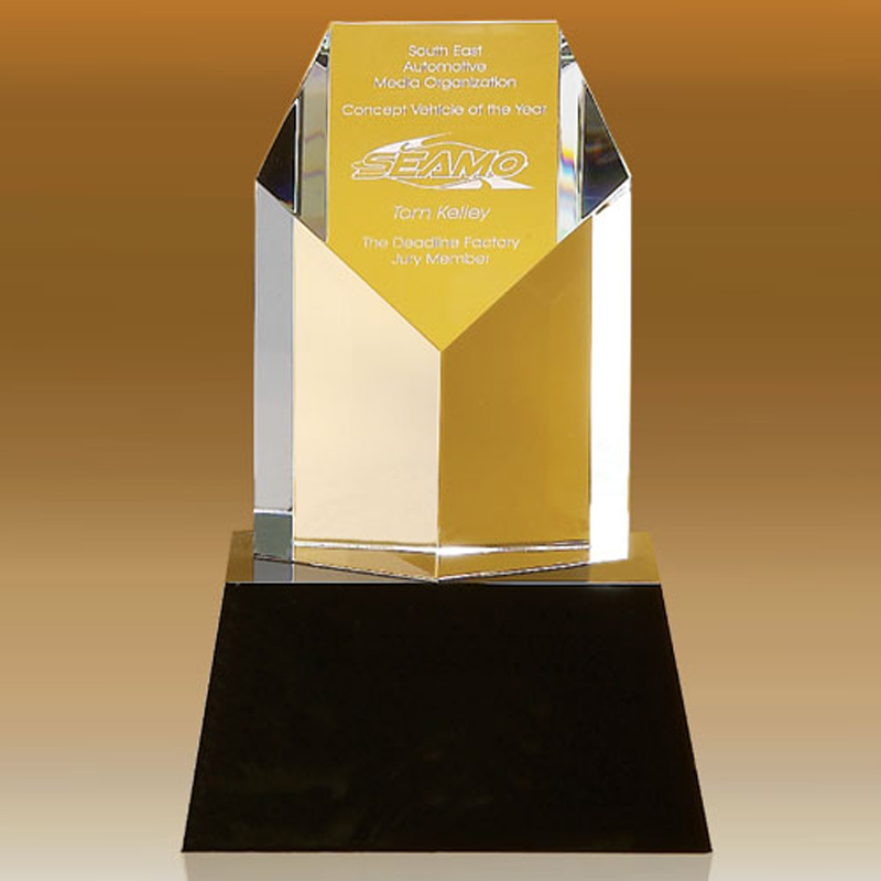 Clymer Pentagon Shaped Award