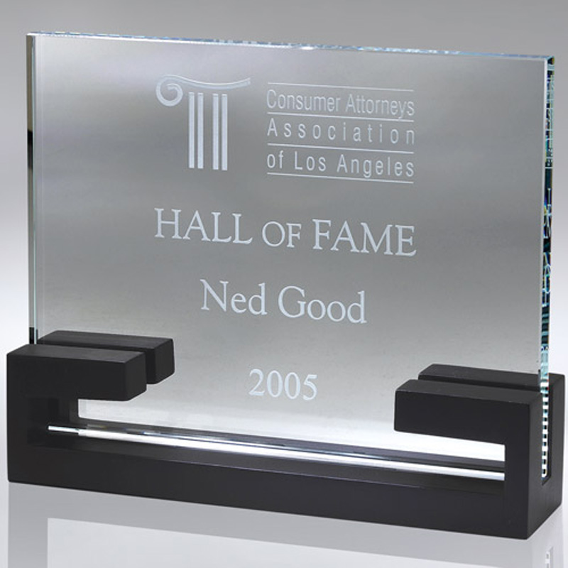 Chardon Rectangular Award Geometric Base