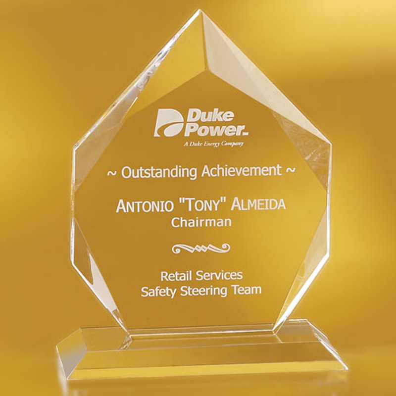 Ventola Gem Shaped Award