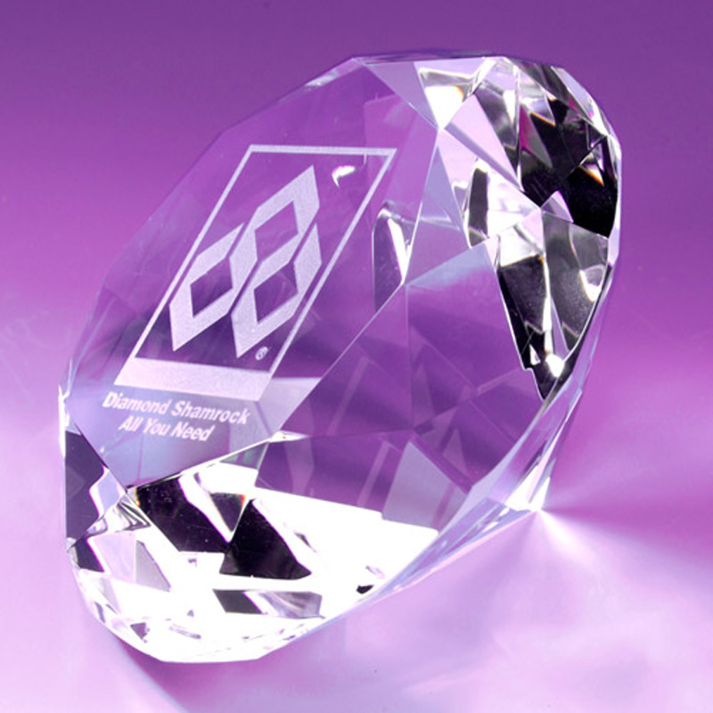 Independence Diamond Shaped Paperweight