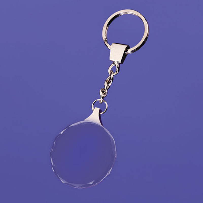 Lyndhurst Round Keychain
