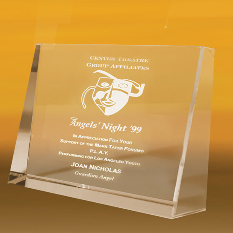 Hyde Horizontal Award Slanted